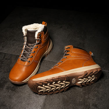 Brown vintage boots - Beaulin Paris
