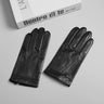 Black lined gloves - Beaulin Paris