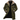 Khaki shearling-look coat - Beaulin Paris