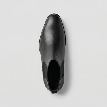 Black chelsea boots detail - Beaulin Paris
