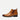 Light Brown croc-effect boots - Beaulin Paris