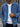 Blue corduroy overshirt - Beaulin Paris