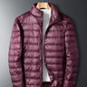 Burgundy puffer jacket - Beaulin Paris