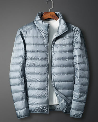 Grey puffer jacket - Beaulin Paris