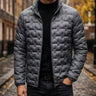 Grey puffer jacket - Beaulin Paris