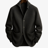 Grey bouclé cardigan - Beaulin Paris