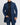 Beaulin Paris Manteau Homme à Col Cranté Bleu - vue de face