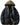 Black hooded coat - Beaulin Paris