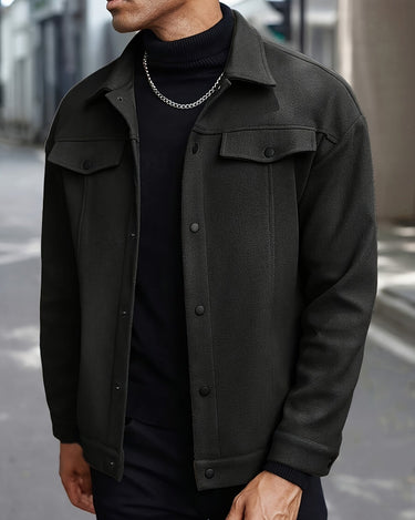 Men's Short Lapel Jacket — Beaulin Paris