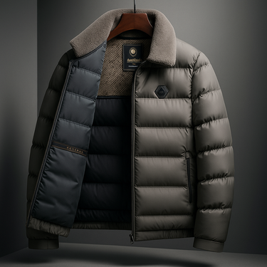 Black padded jacket - Beaulin Paris
