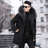 Black parka - Beaulin Paris