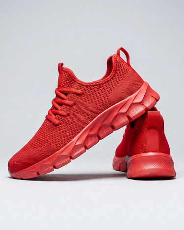 Red Sneakers - Beaulin Paris