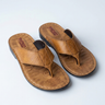 Light Brown Flip Flops - Beaulin Paris