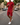Red Co-Ord Set - Beaulin Paris