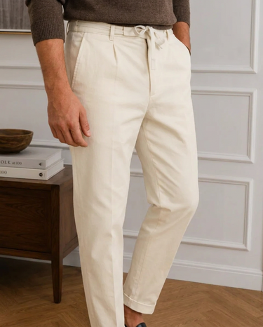 Pantalon Homme Taille Élastique pour l'Été