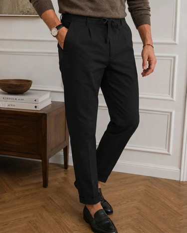 Pantalon Homme Taille Élastique pour l'Été