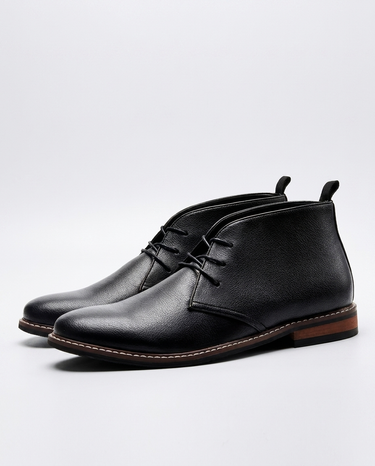 Bottines Homme Vintage - Noir - Beaulin Paris
