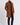 Beaulin Paris Manteau Homme à Col Cranté Marron - vue 3/4