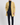 Beaulin Paris Manteau Homme à Col Cranté Jaune - vue de face