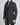 Beaulin Paris Manteau Homme Style Officier Gris Foncé - vue 3/4