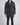 Beaulin Paris Manteau Homme Style Officier Gris Foncé - vue de face