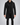 Beaulin Paris Manteau Homme Style Officier Noir - vue de face
