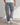 Grey cargo trousers back view - Beaulin Paris