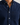Dark Blue denim shirt collar and pocket detail - Beaulin Paris