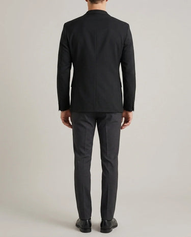 Veste Homme Blazer Fin à Bouton Unique