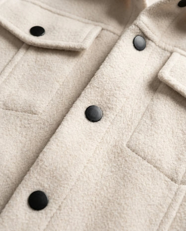 Veste Homme Courte à Col Revers