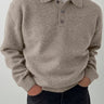 Khaki Knit Sweater - Beaulin Paris