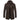 Dark Brown stand collar coat - Beaulin Paris