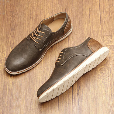 Dark Brown derby shoes - Beaulin Paris
