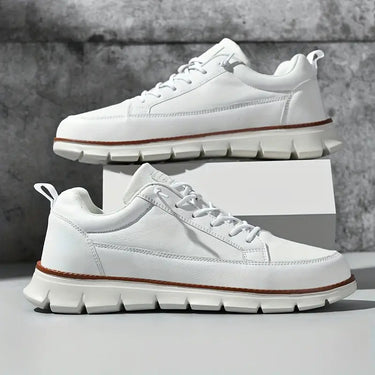 Navy lace up trainers - Beaulin Paris