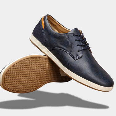 Light Brown derby sneakers - Beaulin Paris