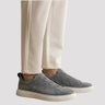 Grey slip on trainers - Beaulin Paris