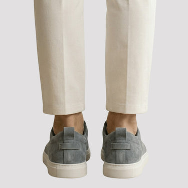 Grey slip on trainers - Beaulin Paris