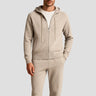 Beige knitted tracksuit - Beaulin Paris