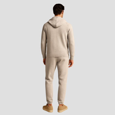 Beige knitted tracksuit - Beaulin Paris