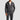 Dark Grey knitted tracksuit - Beaulin Paris