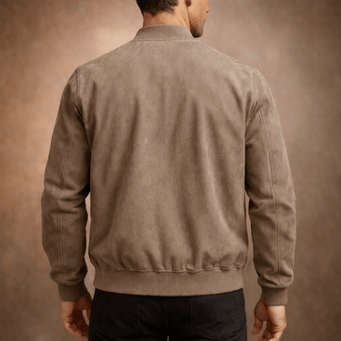 Beige bomber jacket - Beaulin Paris