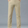 Beige straight trousers - Beaulin Paris