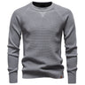 Grey fine knit jumper - Beaulin Paris