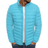 Light Blue puffer jacket - Beaulin Paris