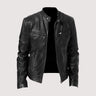 Black biker jacket - Beaulin Paris