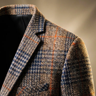 Grey houndstooth blazer - Beaulin Paris